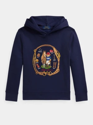 Bluza z kapturem Polo Ralph Lauren granatowy