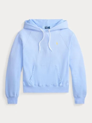 Bluza z kapturem Polo Ralph Lauren jasnoniebieski