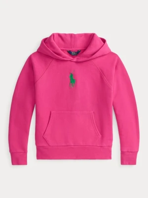 Bluza z kapturem Polo Ralph Lauren różowy