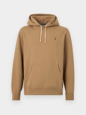 Bluza z kapturem Polo Ralph Lauren jasnobrązowy