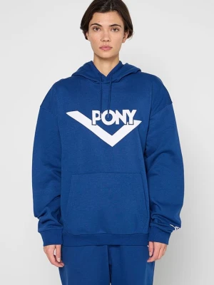 Bluza z kapturem Pony granatowy