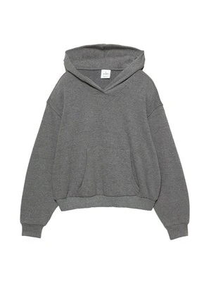Bluza z kapturem PULL&BEAR ciemnoszary