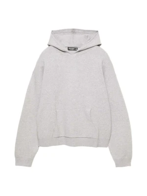 Bluza z kapturem PULL&BEAR jasnoszary