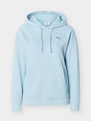 Bluza z kapturem Puma jasnoniebieski