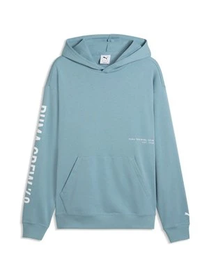 Bluza z kapturem Puma niebieski