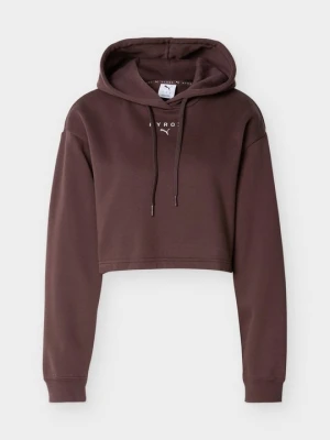 Bluza z kapturem Puma brązowy