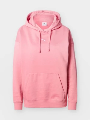 Bluza z kapturem Puma różowy