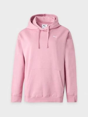 Bluza z kapturem Puma jasnoróżowy
