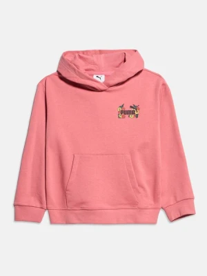 Bluza z kapturem Puma różowy