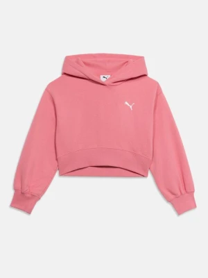 Bluza z kapturem Puma różowy