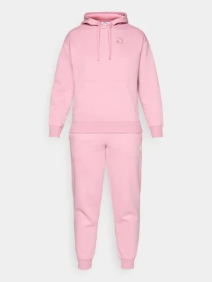 Bluza z kapturem Puma różowy