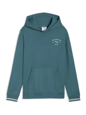 Bluza z kapturem Puma zielony