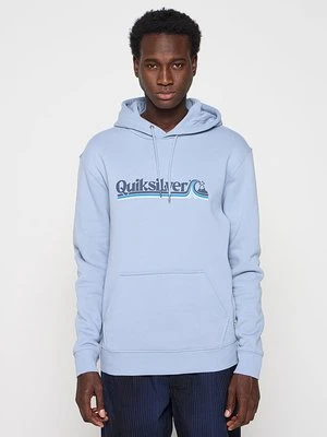 Bluza z kapturem Quiksilver jasnoniebieski