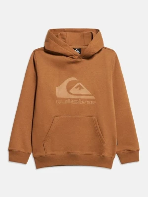 Bluza z kapturem Quiksilver brązowy
