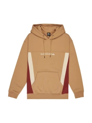 Bluza z kapturem Quiksilver brązowy