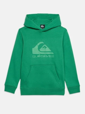 Bluza z kapturem Quiksilver ciemnozielony