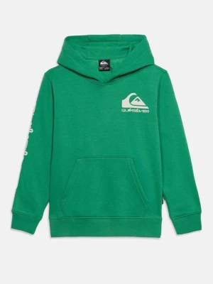 Bluza z kapturem Quiksilver ciemnozielony