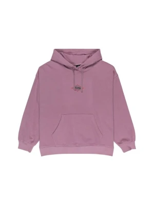 Bluza z kapturem Quiksilver fioletowy