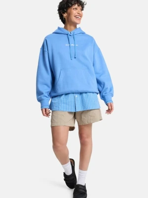 Bluza z kapturem Quiksilver niebieski
