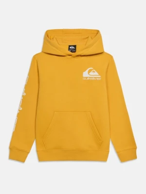 Bluza z kapturem Quiksilver żółty melanż