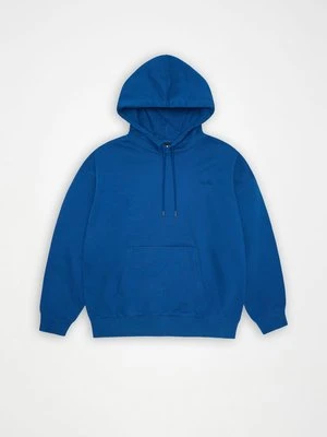 Bluza z kapturem Rains niebieski