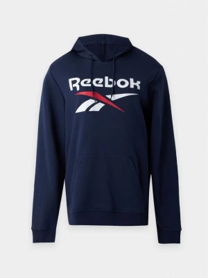 Bluza z kapturem Reebok niebieski