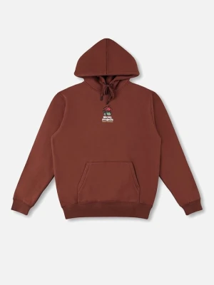 Bluza z kapturem Rivvia Projects brązowy