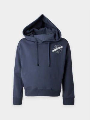 Bluza z kapturem Rossignol niebieski