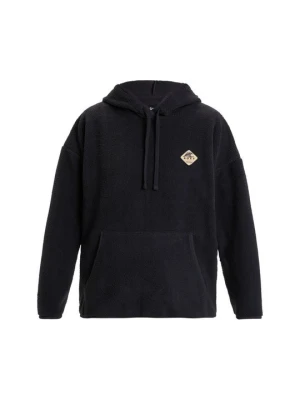 Bluza z kapturem Roxy granatowy melanż