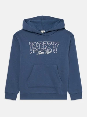 Bluza z kapturem Roxy niebieski