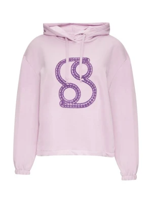 Bluza z kapturem s.Oliver liliowy