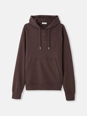 Bluza z kapturem Sandro brązowy