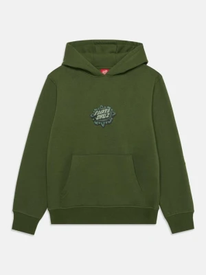 Bluza z kapturem Santa Cruz ciemnozielony