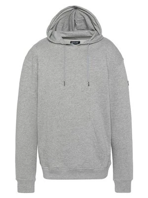 Bluza z kapturem Schott jasnoszary