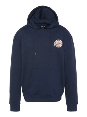 Bluza z kapturem Schott granatowy
