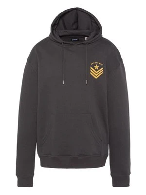Bluza z kapturem Schott antracytowy