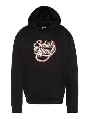 Bluza z kapturem Schott czarny