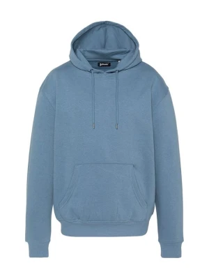 Bluza z kapturem Schott niebieski