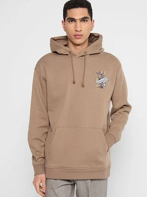 Bluza z kapturem Scotch & Soda jasny brąz