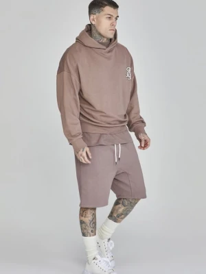 Bluza z kapturem SikSilk brązowy