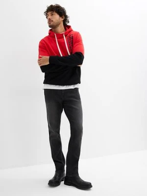 Bluza z kapturem slim fit bonprix