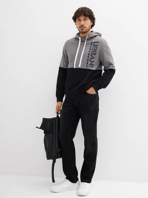 Bluza z kapturem slim fit bonprix
