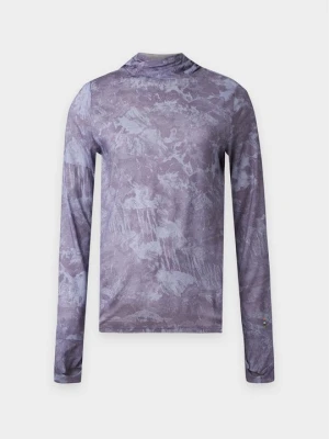 Bluza z kapturem SmartWool fioletowy
