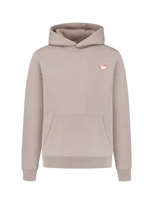 Bluza z kapturem Smilodox jasnobrązowy