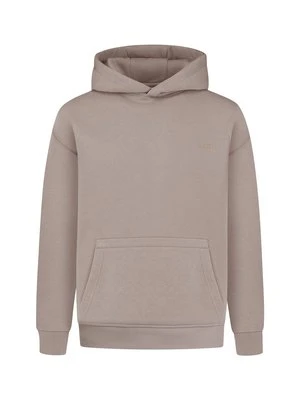 Bluza z kapturem Smilodox jasny brąz