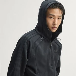 BLUZA Z KAPTUREM SPACER TEAMGEIST 26 CUTLINE FULLZIP Adidas czarny
