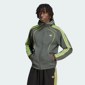BLUZA Z KAPTUREM SPACER TEAMGEIST 26 CUTLINE FULLZIP Adidas szary