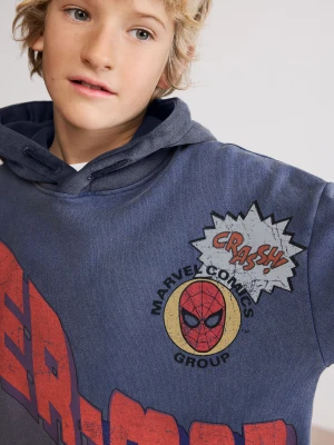 Bluza z kapturem Spider-man™ Desigual niebieski