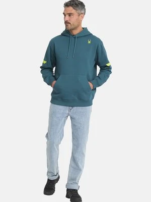 Bluza z kapturem Spyder petrol
