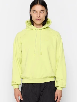 Bluza z kapturem Sunnei żółty